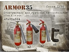 ARM35A524 Fire extinguishers for trucks (Type 2) (6 pieces)