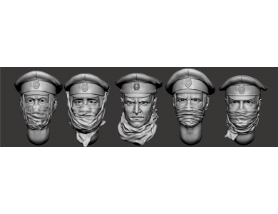 ARM356144 Russian soldiers, Osovets. "Attack of the Dead", WWI