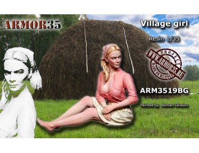 ARM3519BG Village girl 