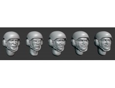 ARM356114 Russian tank crews in armored helmets (No.1), 3D printing