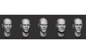 ARM356148 Bald heads (set 31)