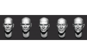 ARM356151 Bald heads (set 32)