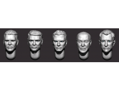 ARM356152 Hairy heads (set 33)