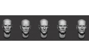 ARM356160 Bald heads (set 35)
