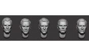 ARM356161 Hairy heads (set 36)