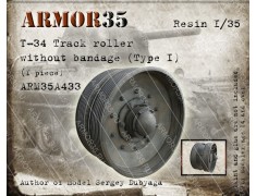 ARM35A433 T-34 Track roller without tire (type I),1 pc.