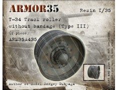 ARM35A435 T-34 Track roller without tire (type III),1 pc.