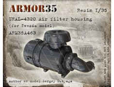 ARM35A463 URAL 4320 Air filter housing (for Zvezda model)