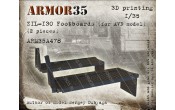 ARM35A478 ZIL-130 Footboards (2 pieces) (for AVD model), 1/35, 3D-printing.