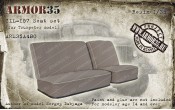 ARM35A480 ZIL-157 Seat set (for Trumpeter model)  Resin 1/35.