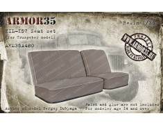 ARM35A480 ZIL-157 Seat set (for Trumpeter model)  Resin 1/35.