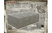 ARM35A500 Ural 4320 Awning on the body (for the Zvezda model)