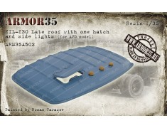 ARM35A502 ZIL-130 Late roof with one hatch and side lights (for AVD model)