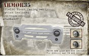 ARM35A507 ZIL-130 Front facing early. Optics included. (for Zvezda model)