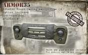 ARM35A514 ZIL-130 Front facing early .Type (2) Optics included (for Zvezda model)