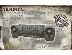 ARM35A516 ZIL-130 Front facing early .Type (3) Optics included (for Zvezda model)