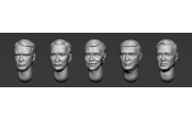 ARM356139 Hairy heads (set 30)