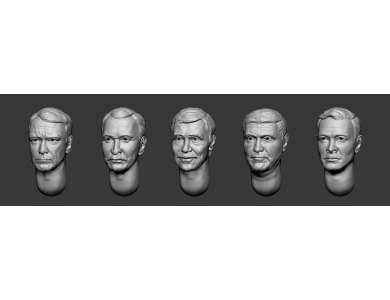 ARM356139 Hairy heads (set 30)