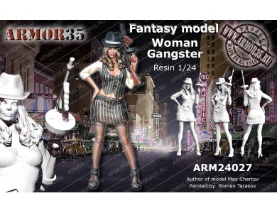 ARM24027 Woman Gangster