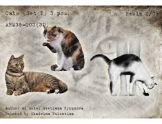 ARM35-003(3D) Cats (Set 1)