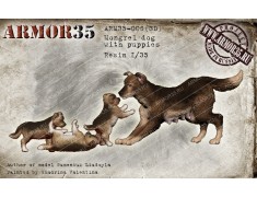 ARM35-006(3D) Mongrel dogs (Set 3)