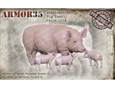 ARM35-013(3D) Pig family