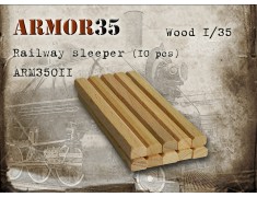 ARM35011 Railway sleeper wooden USSR (10 pcs)