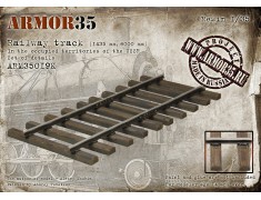 ARM35019К Railway track (1435 mm, 6000 mm) - Set of details