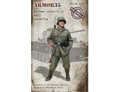 ARM35104 German soldier of WWII