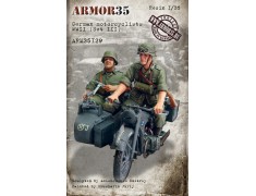 ARM35129 German motorcyclists WWII, (Set III)